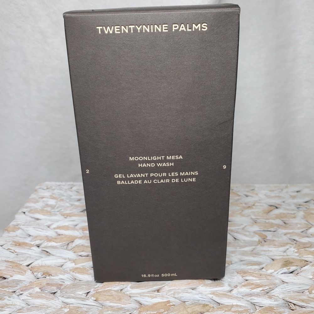 Twentynine‎ Palms Moonlight Mesa Hand Wash 16.9 fl oz Aloe Bergamot Jojoba NEW